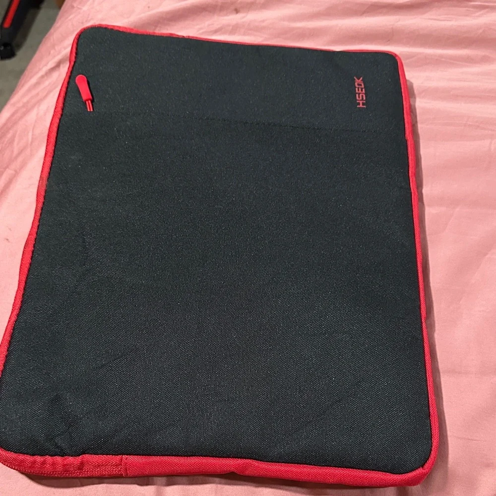 Black and Red Tablet Sleeve